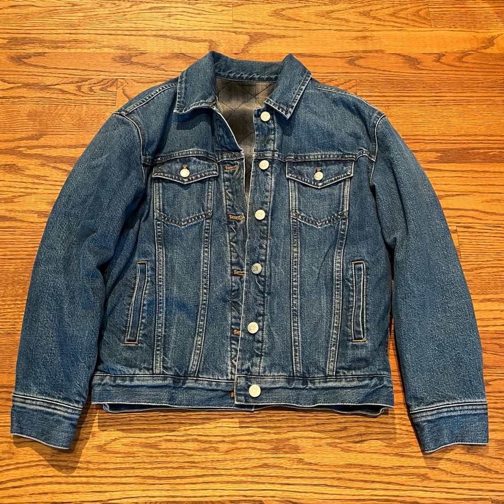 Madewell Quilted Denim Jacket